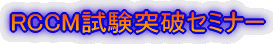 RCCM�����˔j�Z�~�i�[